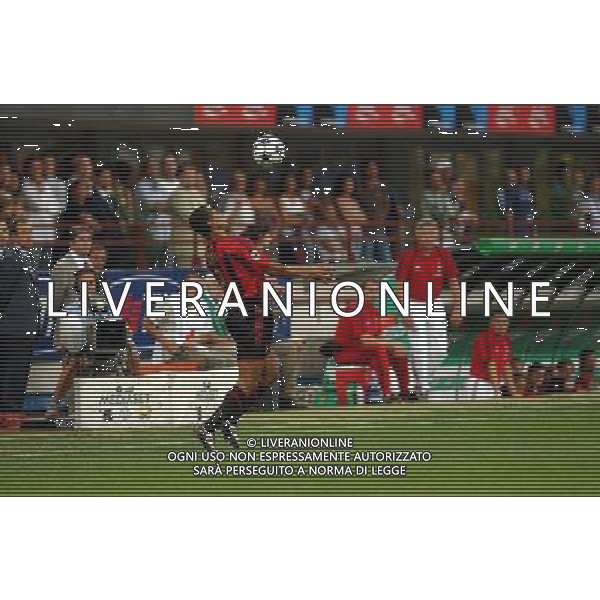 MILANO, 21-08-04 DFP/FOTO GIORGIO RAVEZZANI SUPERCOPPA ITALIANA / MILAN-LAZIO: CAFU MARCOS AG ALDO LIVERANI SAS