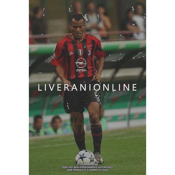 MILANO, 21-08-04 DFP/FOTO GIORGIO RAVEZZANI SUPERCOPPA ITALIANA / MILAN-LAZIO: CAFU MARCOS AG ALDO LIVERANI SAS