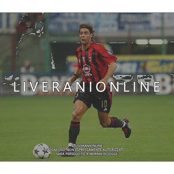 MILANO, 21-08-04 DFP/FOTO GIORGIO RAVEZZANI SUPERCOPPA ITALIANA / MILAN-LAZIO: MANUEL RUI COSTA AG ALDO LIVERANI SAS