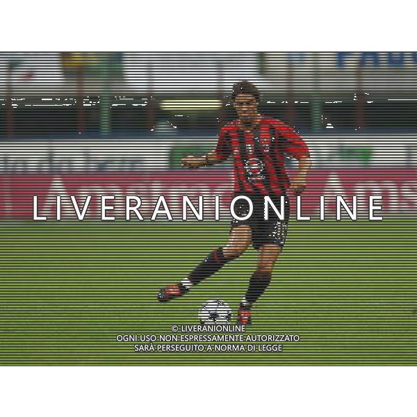 MILANO, 21-08-04 DFP/FOTO GIORGIO RAVEZZANI SUPERCOPPA ITALIANA / MILAN-LAZIO: MANUEL RUI COSTA AG ALDO LIVERANI SAS