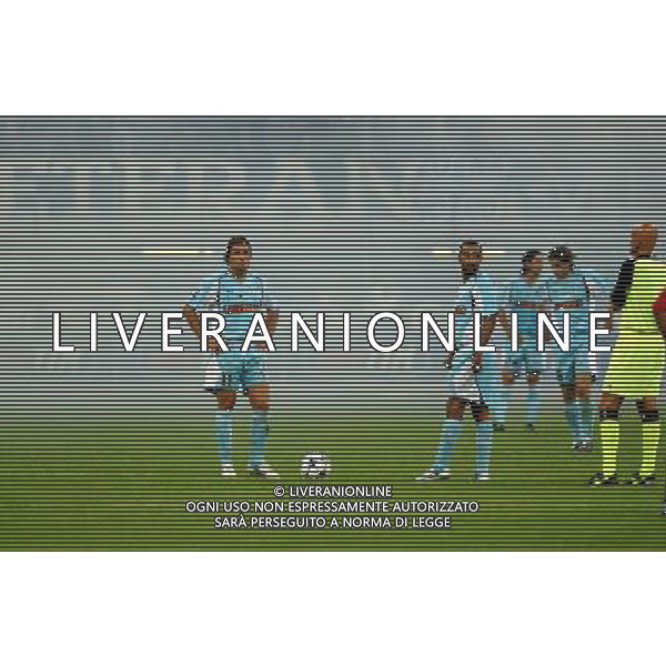 MILANO, 21-08-04 DFP/FOTO GIORGIO RAVEZZANI SUPERCOPPA ITALIANA / MILAN-LAZIO: ROBERTO MUZZI - FABIO LIVERANI AG ALDO LIVERANI SAS