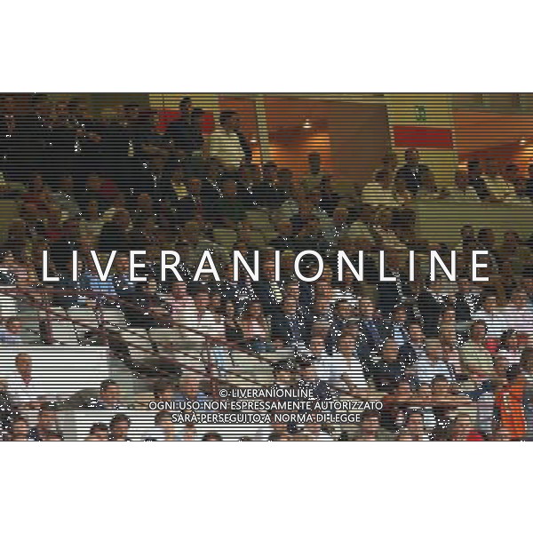 MILANO, 21-08-04 DFP/FOTO GIORGIO RAVEZZANI SUPERCOPPA ITALIANA / MILAN-LAZIO: LOTITO-S. BERLUSCONI-GALLIANI AG ALDO LIVERANI SAS