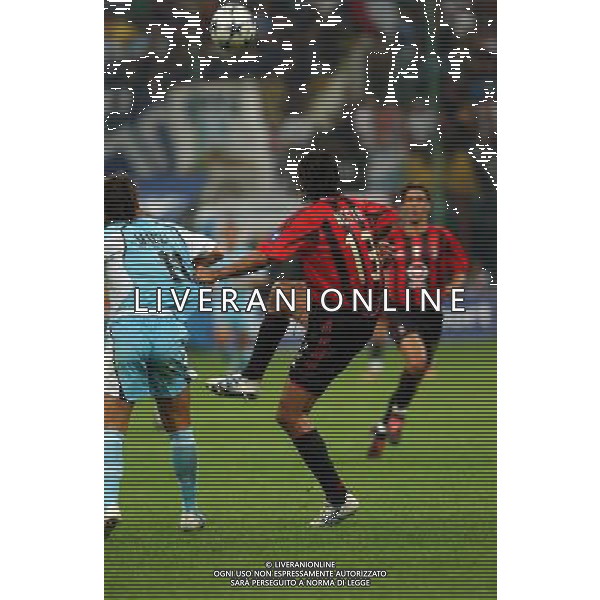 MILANO, 21-08-04 DFP/FOTO GIORGIO RAVEZZANI SUPERCOPPA ITALIANA / MILAN-LAZIO: ALESSANDRO NESTA AG ALDO LIVERANI SAS