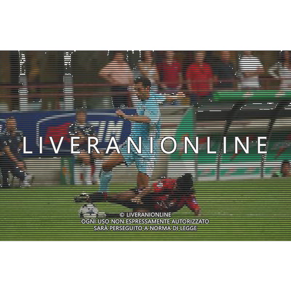 MILANO, 21-08-04 DFP/FOTO GIORGIO RAVEZZANI SUPERCOPPA ITALIANA / MILAN-LAZIO: LUCIANO ZAURI AG ALDO LIVERANI SAS