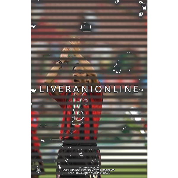 MILANO, 21-08-04 DFP/FOTO GIORGIO RAVEZZANI SUPERCOPPA ITALIANA / MILAN-LAZIO: MANUEL RUI COSTA AG ALDO LIVERANI SAS