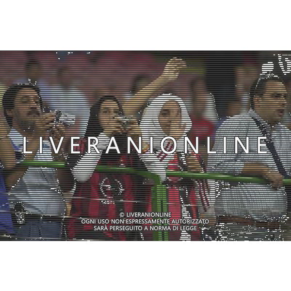 MILANO, 21-08-04 DFP/MARCO DE PONTI SUPERCOPPA ITALIANA / MILAN-LAZIO: TIFOSE ISLAMICHE AG ALDO LIVERANI SAS