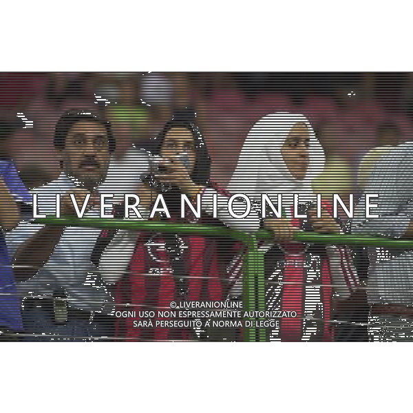 MILANO, 21-08-04 DFP/MARCO DE PONTI SUPERCOPPA ITALIANA / MILAN-LAZIO: TIFOSE ISLAMICHE AG ALDO LIVERANI SAS