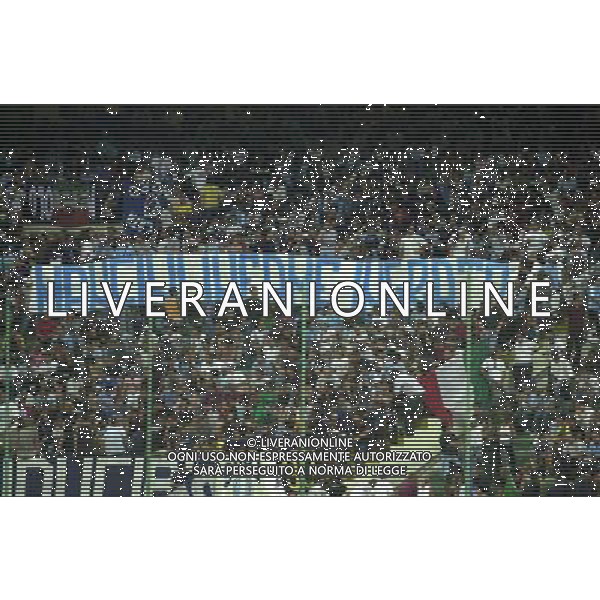 MILANO, 21-08-04 DFP/MARCO DE PONTI SUPERCOPPA ITALIANA / MILAN-LAZIO: TIFOSI LAZIO AG ALDO LIVERANI SAS