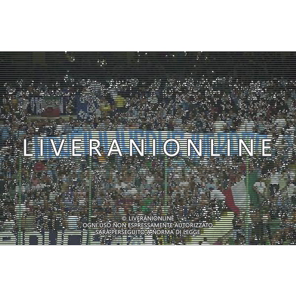 MILANO, 21-08-04 DFP/MARCO DE PONTI SUPERCOPPA ITALIANA / MILAN-LAZIO: TIFOSI LAZIO AG ALDO LIVERANI SAS