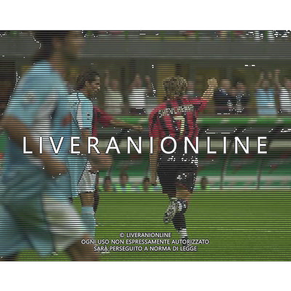 MILANO, 21-08-04 DFP/MARCO DE PONTI SUPERCOPPA ITALIANA / MILAN-LAZIO: ESULTANZA ANDRIY SHEVCHENKO AG ALDO LIVERANI SAS