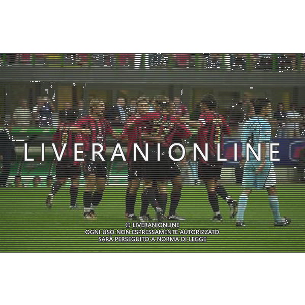 MILANO, 21-08-04 DFP/MARCO DE PONTI SUPERCOPPA ITALIANA / MILAN-LAZIO: ESULTANZA ANDRIY SHEVCHENKO AG ALDO LIVERANI SAS