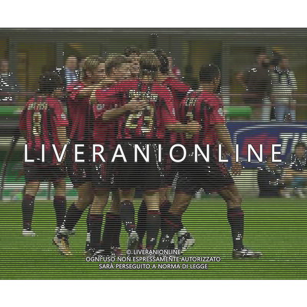 MILANO, 21-08-04 DFP/MARCO DE PONTI SUPERCOPPA ITALIANA / MILAN-LAZIO: ESULTANZA ANDRIY SHEVCHENKO AG ALDO LIVERANI SAS