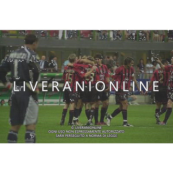 MILANO, 21-08-04 DFP/MARCO DE PONTI SUPERCOPPA ITALIANA / MILAN-LAZIO: ESULTANZA ANDRIY SHEVCHENKO AG ALDO LIVERANI SAS