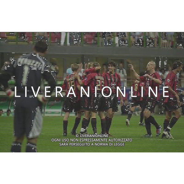 MILANO, 21-08-04 DFP/MARCO DE PONTI SUPERCOPPA ITALIANA / MILAN-LAZIO: ESULTANZA ANDRIY SHEVCHENKO AG ALDO LIVERANI SAS