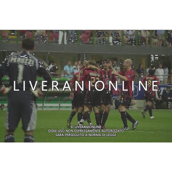 MILANO, 21-08-04 DFP/MARCO DE PONTI SUPERCOPPA ITALIANA / MILAN-LAZIO: ESULTANZA ANDRIY SHEVCHENKO AG ALDO LIVERANI SAS