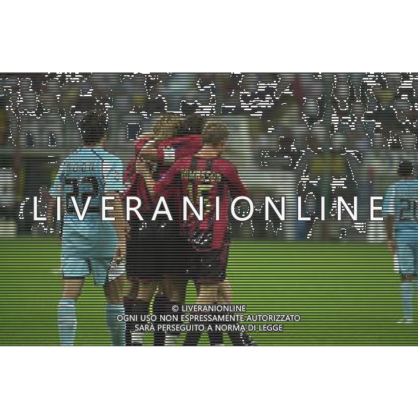 MILANO, 21-08-04 DFP/MARCO DE PONTI SUPERCOPPA ITALIANA / MILAN-LAZIO: ESULTANZA ANDRIY SHEVCHENKO AG ALDO LIVERANI SAS