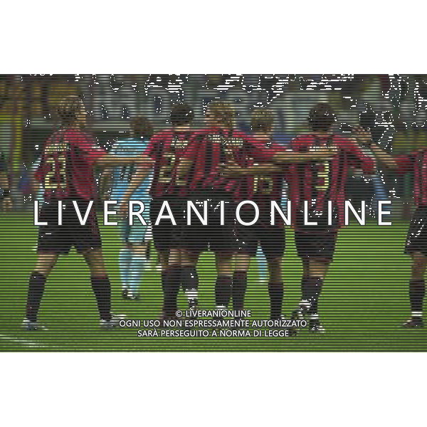 MILANO, 21-08-04 DFP/MARCO DE PONTI SUPERCOPPA ITALIANA / MILAN-LAZIO: ESULTANZA ANDRIY SHEVCHENKO AG ALDO LIVERANI SAS