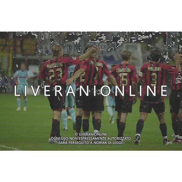 MILANO, 21-08-04 DFP/MARCO DE PONTI SUPERCOPPA ITALIANA / MILAN-LAZIO: ESULTANZA ANDRIY SHEVCHENKO AG ALDO LIVERANI SAS