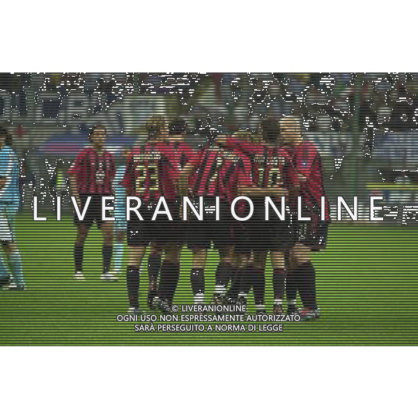 MILANO, 21-08-04 DFP/MARCO DE PONTI SUPERCOPPA ITALIANA / MILAN-LAZIO: ESULTANZA ANDRIY SHEVCHENKO AG ALDO LIVERANI SAS