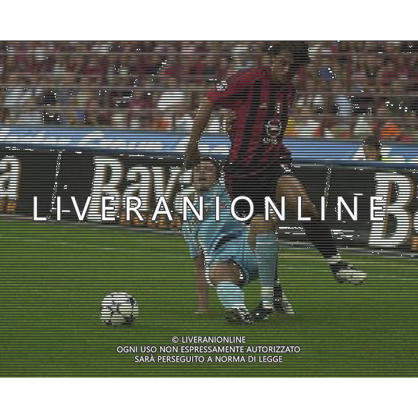 MILANO, 21-08-04 DFP/MARCO DE PONTI SUPERCOPPA ITALIANA / MILAN-LAZIO: PAOLO MALDINI AG ALDO LIVERANI SAS