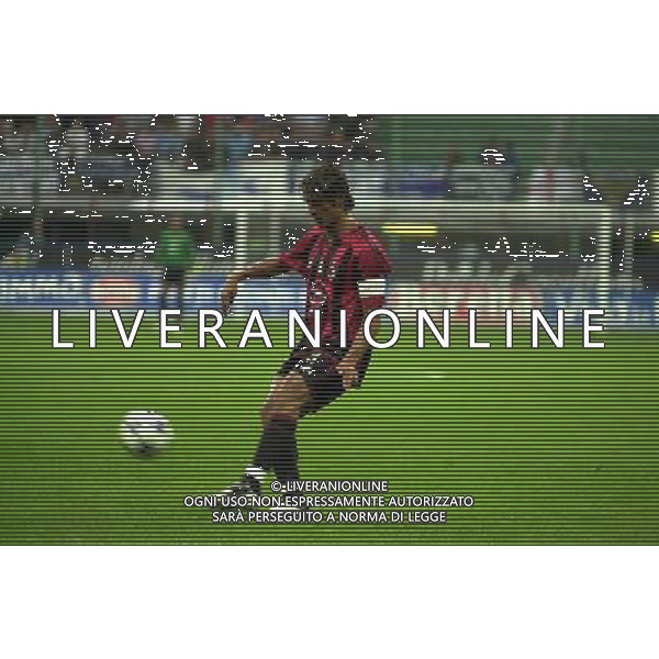 MILANO, 21-08-04 DFP/MARCO DE PONTI SUPERCOPPA ITALIANA / MILAN-LAZIO: PAOLO MALDINI AG ALDO LIVERANI SAS