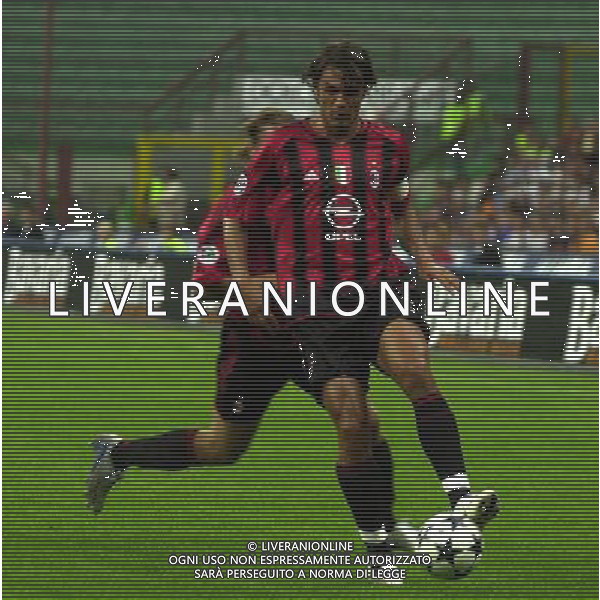 MILANO, 21-08-04 DFP/MARCO DE PONTI SUPERCOPPA ITALIANA / MILAN-LAZIO: PAOLO MALDINI AG ALDO LIVERANI SAS
