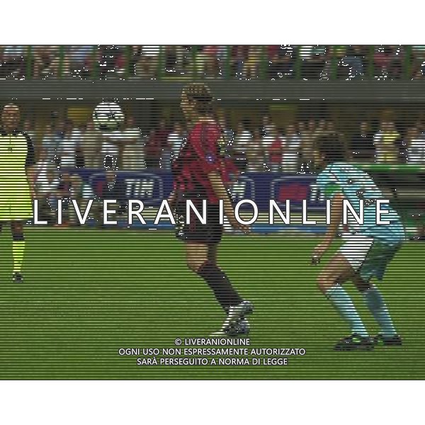 MILANO, 21-08-04 DFP/MARCO DE PONTI SUPERCOPPA ITALIANA / MILAN-LAZIO: MASSIMO AMBROSINI AG ALDO LIVERANI SAS