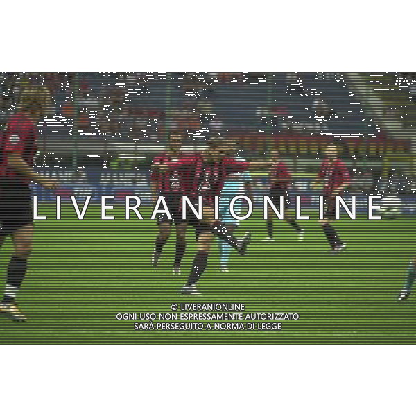MILANO, 21-08-04 DFP/MARCO DE PONTI SUPERCOPPA ITALIANA / MILAN-LAZIO: MASSIMO AMBROSINI AG ALDO LIVERANI SAS