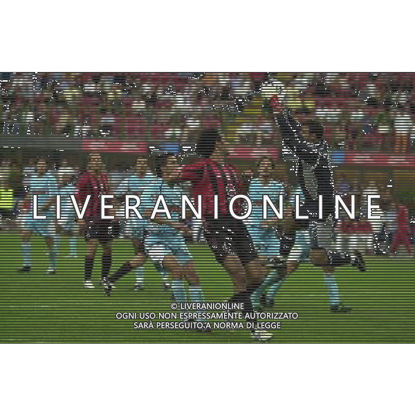 MILANO, 21-08-04 DFP/MARCO DE PONTI SUPERCOPPA ITALIANA / MILAN-LAZIO: ANGELO PERUZZI AG ALDO LIVERANI SAS