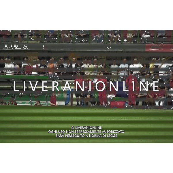 MILANO, 21-08-04 DFP/MARCO DE PONTI SUPERCOPPA ITALIANA / MILAN-LAZIO: HERNAN CRESPO AG ALDO LIVERANI SAS