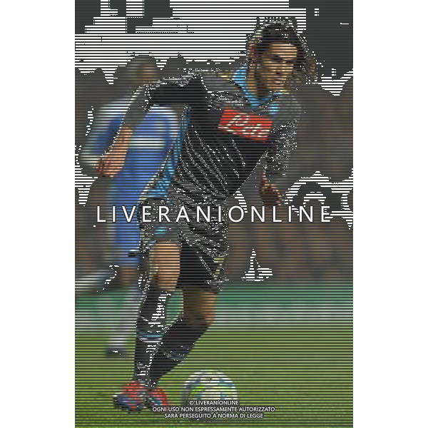 UEFA Champions League 2011/2012 Ottavi di Finale Ritorno Londra - 14.03.2012 Chelsea-Napoli Nella Foto:Cavani Edinson /Ph.Vitez-Ag. Aldo Liverani
