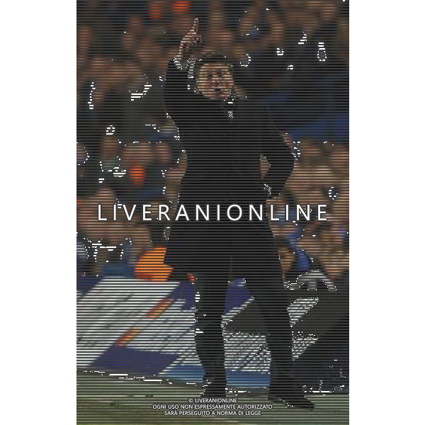 UEFA Champions League 2011/2012 Ottavi di Finale Ritorno Londra - 14.03.2012 Chelsea-Napoli Nella Foto:Mazzarri Walter /Ph.Vitez-Ag. Aldo Liverani