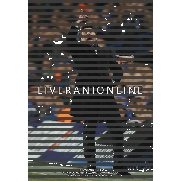 UEFA Champions League 2011/2012 Ottavi di Finale Ritorno Londra - 14.03.2012 Chelsea-Napoli Nella Foto:Mazzarri Walter /Ph.Vitez-Ag. Aldo Liverani