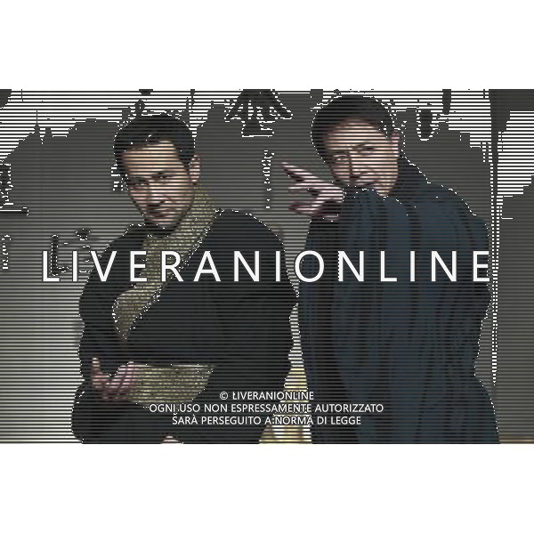 (120314) -- BEIJING, March 14, 2012 () -- Actors perform during a rehearsal of the Chinese version of Shakespeare\'s drama Charles III at the National Theatre of China in Beijing, capital of China, March 14, 2012. The play, directed by Wang Xiaoying, was prepared for a Shakespeare Drama Festival in London prior to the 2012 Olympic Games. The Chinese version of Charles III, with mandarin dialogue and Chinese style costumes, is going to be staged with other 36 plays from different languages and dialects as part of the cultural Olympiad.(/Ren Zhenglai) (xzj) /AG ALDO LIVERANI SAS - ITALY ONLY -