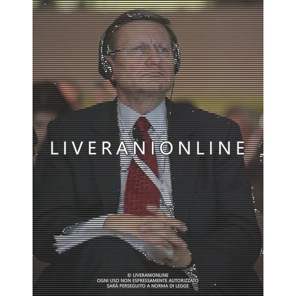 MILANO 16/3/2012 FIERA LOTTO MILANO CONFINDUSTRIA \'CAMBIA ITALIA\' RIFORME PER CRESCERE NELLA FOTO LESZEK BALCEROWICZ PH.FIOCHI/AG ALDO LIVERANI SAS