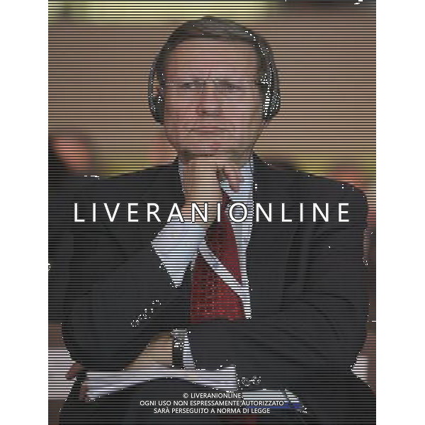 MILANO 16/3/2012 FIERA LOTTO MILANO CONFINDUSTRIA \'CAMBIA ITALIA\' RIFORME PER CRESCERE NELLA FOTO LESZEK BALCEROWICZ PH.FIOCHI/AG ALDO LIVERANI SAS