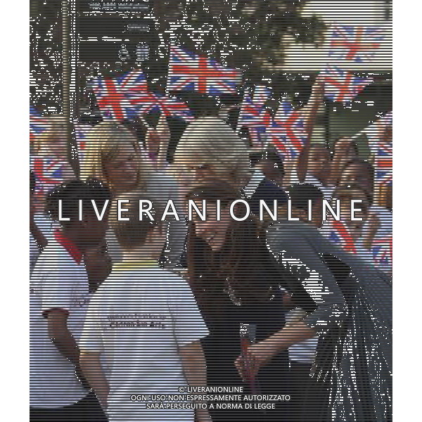 THE DUCHESS OF CAMBRIDGE, THE DUKE AND DUCHESS OF CORNWALL AT THE DULWICH PICTURE GALLERY TO SEE THE PRINCE\'S FOUNDATION FOR CHILDREN AND THE ARTS. ©photoshot/AG ALDO LIVERANI SAS - ITALY ONLY -