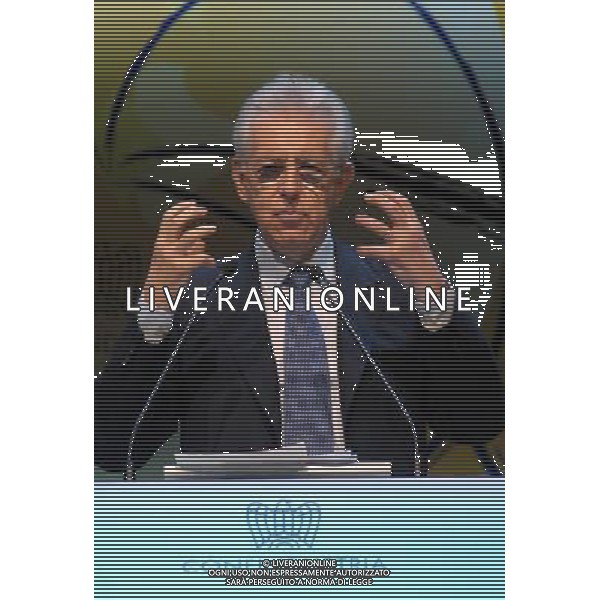 MILANO 17/3/2012 FIERAMILANOCITY CONVEGNO DELLA CONFINDUSTRIA: -CAMBIA ITALIA.RIFORME PER CRESCERE- NELLA FOTO MARIO MONTI FOTO ROMANO/AG ALDO LIVERANI