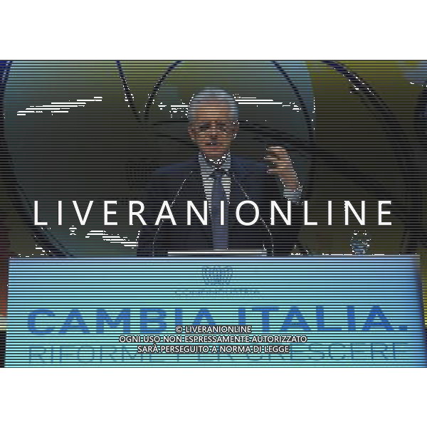 MILANO 17/3/2012 FIERAMILANOCITY CONVEGNO DELLA CONFINDUSTRIA: -CAMBIA ITALIA.RIFORME PER CRESCERE- NELLA FOTO MARIO MONTI FOTO ROMANO/AG ALDO LIVERANI