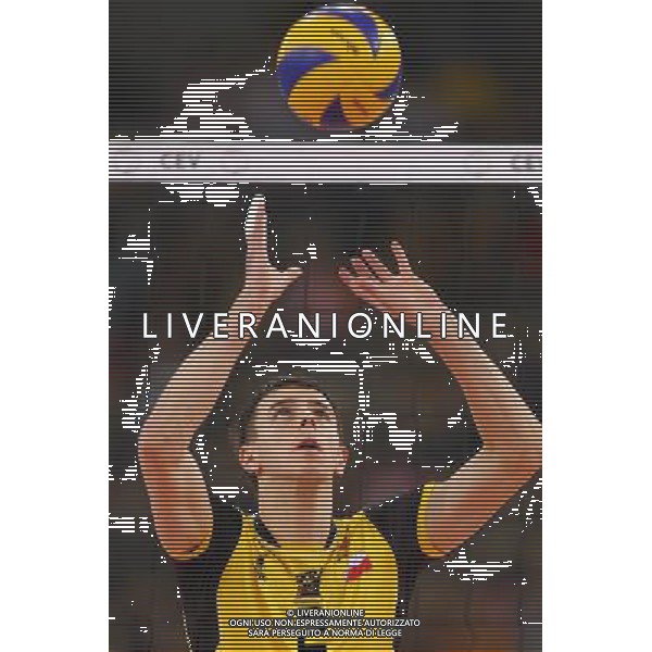 18.03.2012 LODZ- ATLAS ARENA (LODZ, POLAND - ATLAS ARENA) SIATKOWKA MEZCZYZN (MEN\'S VOLLEYBALL), CEV LIGA MISTRZOW MEZCZYZN (CEV VOLLEYBALL CHAMPIONS LEAGUE MEN\'S); FINAL FOUR MECZ FINALOWY - FINAL PGE SKRA BELCHATOW - ZENIT KAZAN ( FINAL GAME PGE SKRA BELCHATOW - ZENIT KAZAN) NZ MARIUSZ WLAZLY FOTO LUKASZ GROCHALA/ CYFRASPORT/NEWSPIX.PL --- Newspix.pl AG ALDO LIVERANI S A S ONLY ITALY *** Local Caption *** www.newspix.pl mail us: info@newspix.pl call us: 0048 022 23 22 222 --- Polish Picture Agency by Ringier Axel Springer Poland