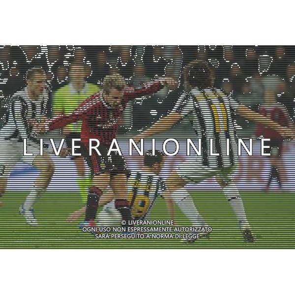 Coppa Italia TIM Cup 2011/2012 Semifinale Ritorno Torino - 20.03.2012 Juventus-Milan Nella Foto:maxi lopez gol /Ph.Vitez-Ag. Aldo Liverani