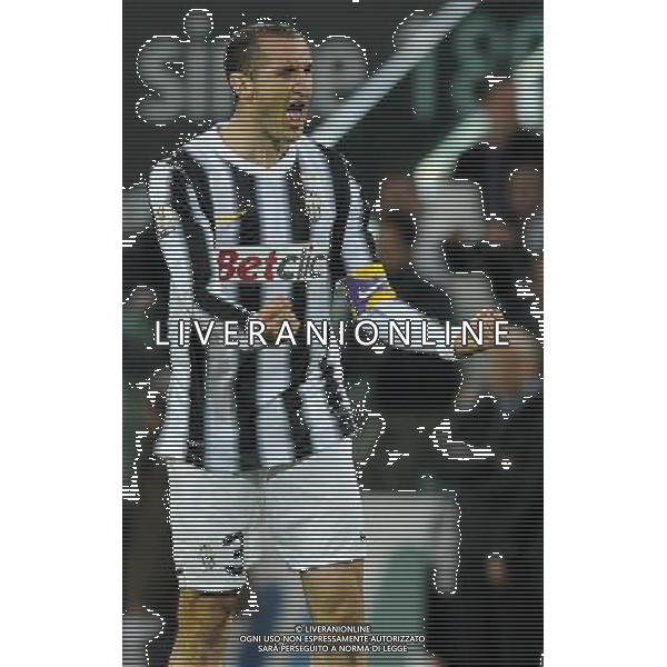Coppa Italia TIM Cup 2011/2012 Semifinale Ritorno Torino - 20.03.2012 Juventus-Milan Nella Foto:Chiellini Giorgio Esulta /Ph.Vitez-Ag. Aldo Liverani
