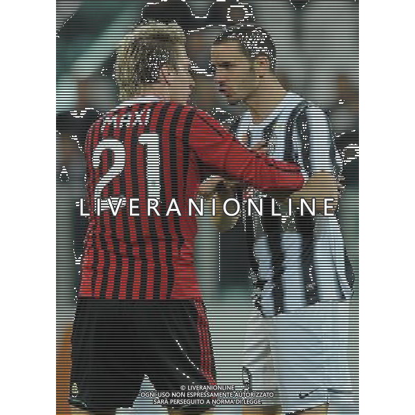 Coppa Italia TIM Cup 2011/2012 Semifinale Ritorno Torino - 20.03.2012 Juventus-Milan Nella Foto:Maxi Lopez-Bonucci Leonardo /Ph.Vitez-Ag. Aldo Liverani