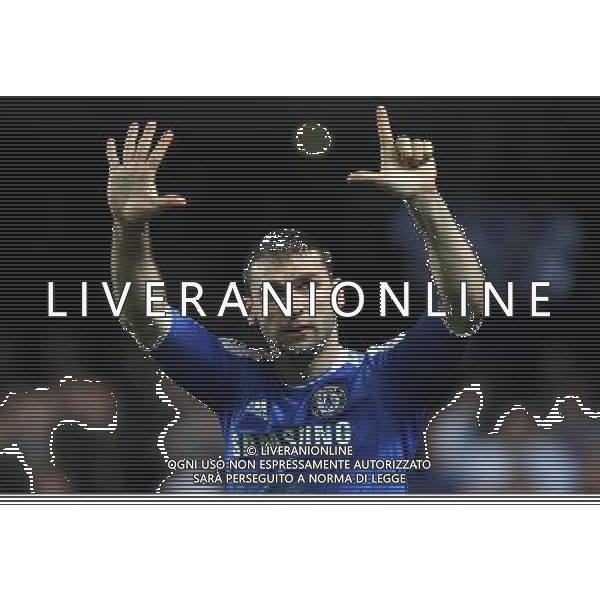 Chelsea\'s Branislav Ivanovic celebrates scoring his sides fourth goal 4-1 in extra time Football - UEFA Champions League Group E - Chelsea v Napoli - Wed 14 March 2012 - Stamford Bridge - London © CameraSport - 43 Linden Ave. Countesthorpe. Leicester. England. LE8 5PG - Tel: +44 (0) 116 277 4147 - admin@camerasport.com - www.camerasport.com AG ALDO LIVERANI S A S ONLY ITALY