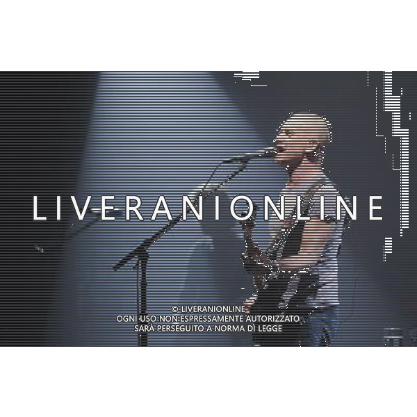 Sting on his Back to Bass tour performing live at Manchester O2 Apollo on 16th March 2012. ----------------------------------- **Restrictions Apply** see following: Steerpike consents to the Publication having the limited right to reproduce the Photographs solely for editorial purposes in the Publication solely related to Sting. The Photographer and/or Publication shall not have any right to (or to authorize any third party to) possess, print, copy, reproduce, distribute, display or exploit the Photographs or any material derived therefrom except as expressly provided in the preceding paragraph without the prior written consent of Steerpike. /photoshot/ag aldo liverani/italy only