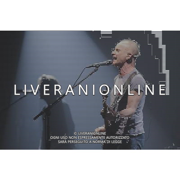 Sting on his Back to Bass tour performing live at Manchester O2 Apollo on 16th March 2012. ----------------------------------- **Restrictions Apply** see following: Steerpike consents to the Publication having the limited right to reproduce the Photographs solely for editorial purposes in the Publication solely related to Sting. The Photographer and/or Publication shall not have any right to (or to authorize any third party to) possess, print, copy, reproduce, distribute, display or exploit the Photographs or any material derived therefrom except as expressly provided in the preceding paragraph without the prior written consent of Steerpike. /photoshot/ag aldo liverani/italy only