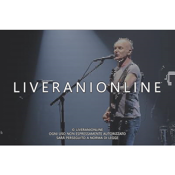 Sting on his Back to Bass tour performing live at Manchester O2 Apollo on 16th March 2012. ----------------------------------- **Restrictions Apply** see following: Steerpike consents to the Publication having the limited right to reproduce the Photographs solely for editorial purposes in the Publication solely related to Sting. The Photographer and/or Publication shall not have any right to (or to authorize any third party to) possess, print, copy, reproduce, distribute, display or exploit the Photographs or any material derived therefrom except as expressly provided in the preceding paragraph without the prior written consent of Steerpike. /photoshot/ag aldo liverani/italy only