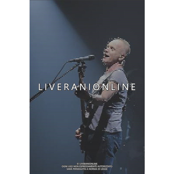 Sting on his Back to Bass tour performing live at Manchester O2 Apollo on 16th March 2012. ----------------------------------- **Restrictions Apply** see following: Steerpike consents to the Publication having the limited right to reproduce the Photographs solely for editorial purposes in the Publication solely related to Sting. The Photographer and/or Publication shall not have any right to (or to authorize any third party to) possess, print, copy, reproduce, distribute, display or exploit the Photographs or any material derived therefrom except as expressly provided in the preceding paragraph without the prior written consent of Steerpike. /photoshot/ag aldo liverani/italy only