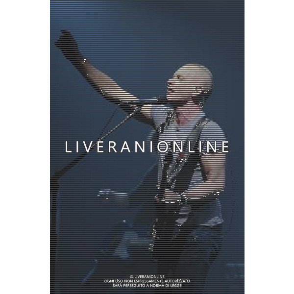 Sting on his Back to Bass tour performing live at Manchester O2 Apollo on 16th March 2012. ----------------------------------- **Restrictions Apply** see following: Steerpike consents to the Publication having the limited right to reproduce the Photographs solely for editorial purposes in the Publication solely related to Sting. The Photographer and/or Publication shall not have any right to (or to authorize any third party to) possess, print, copy, reproduce, distribute, display or exploit the Photographs or any material derived therefrom except as expressly provided in the preceding paragraph without the prior written consent of Steerpike. /photoshot/ag aldo liverani/italy only