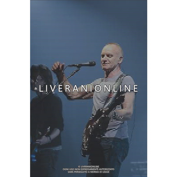 Sting on his Back to Bass tour performing live at Manchester O2 Apollo on 16th March 2012. ----------------------------------- **Restrictions Apply** see following: Steerpike consents to the Publication having the limited right to reproduce the Photographs solely for editorial purposes in the Publication solely related to Sting. The Photographer and/or Publication shall not have any right to (or to authorize any third party to) possess, print, copy, reproduce, distribute, display or exploit the Photographs or any material derived therefrom except as expressly provided in the preceding paragraph without the prior written consent of Steerpike. /photoshot/ag aldo liverani/italy only